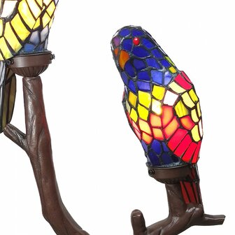 Tiffany-parrot-blauw-geel-glas-papegaai-tiffany-lampen-1