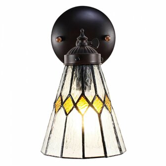 Ronde-Tiffany-Art-Deco-wandlamp-transparant-glas-metaal-rond-muurlamp-1
