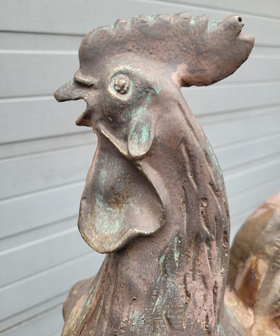Antieke-gietijzeren-tuinbeeld-standbeeld-Haan-gietijzer-6