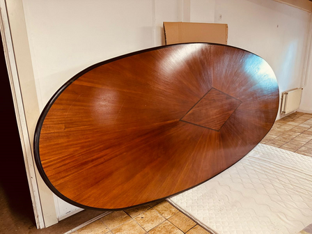 Grote-klassieke-vergadertafel-Art-Deco-4,5-meter-lang-ovaal-tafel-conferentie-tafel-boardroom-3