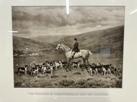 Sir-Frederick-Chesterfield-and-his-hounds