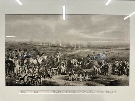 The-meeting-of-her-majesty-stag-hounds-ascot-heath