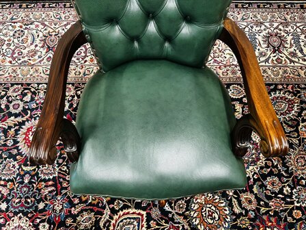 Klassiek-Engels-President-Chair-Bureaustoel