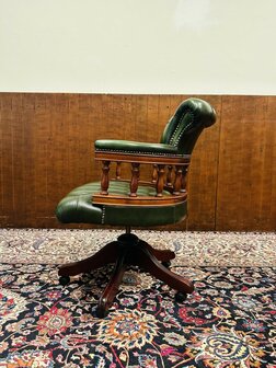 Chesterfield-Captain-Chair-Groen
