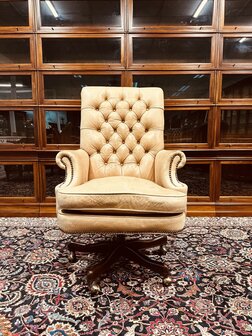 Grote-Chesterfield-Bureaustoel