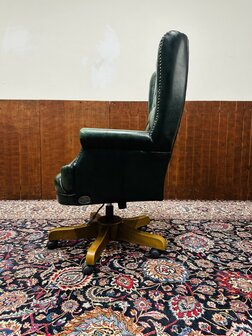 The-Chesterfield-Brand-Bureaustoel-Groen