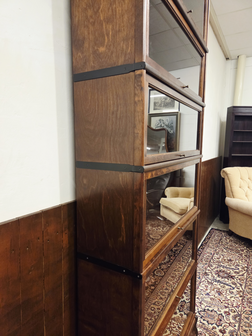 Globe-wernicke-boekenkast-kast-met-glazen-deuren-modulair-barrister-kast-5