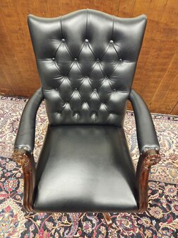 Klassieke-Chesterfield-President-bureaustoel-zwart-9