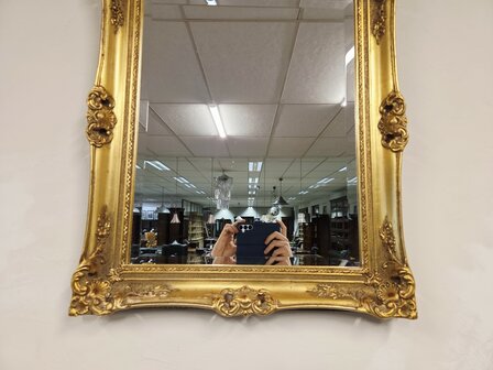 Antieke-Franse-goude-spiegel-barok-barock-met-facet-geslepen-glas-4