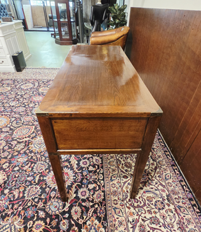 Klassieke-Engelse-eikenhout-campaign-maritieme-schrijftafel-bureau-eik-messing-4