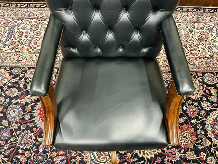 Engelse-President-Chair-Zwart