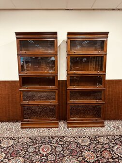 Klassiek-Engelse-Globe-Wernicke-Boekenkast-Nieuw