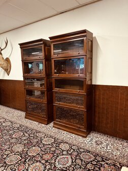 Klassiek-Engelse-Globe-Wernicke-Boekenkast-Nieuw