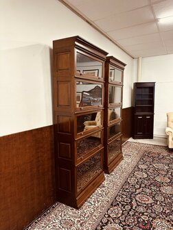 Klassiek-Engelse-Globe-Wernicke-Boekenkast-Nieuw