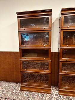 Klassiek-Engelse-Globe-Wernicke-Boekenkast-Nieuw