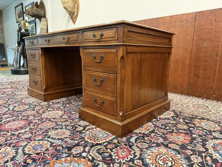 Klassiek-Engels-Antiek-Oud-Eikenhout-Eichholtz-Bureau-Desk-3