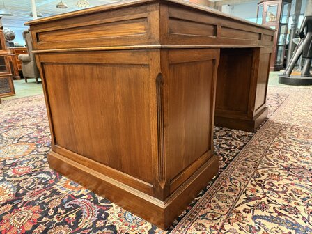 Klassiek-Engels-Antiek-Oud-Eikenhout-Eichholtz-Bureau-Desk-6