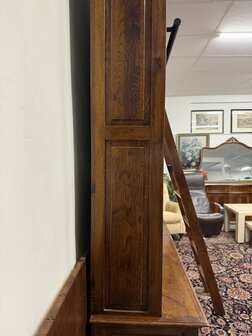 Klassiek-Engels-Antiek-Oud-Eikenhouten-Eichholtz-Boekenkast-Bibliotheekkast