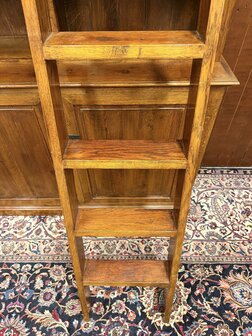Klassiek-Engels-Antiek-Oud-Eikenhouten-Eichholtz-Boekenkast-Bibliotheekkast