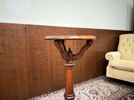 Klassiek-Engels-Oud-Antiek-Chesterfield-Pied-de-stalle-plantenstandaard