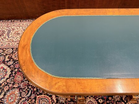 Antiek-Klassiek-Oud-Frans-Louis-Lodewijk-XIV-Bureau-Desk-met-Bronzen-ornamenten