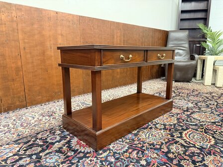 Klassiek-Engels-Oud-Antiek-Chesterfield-Mahoniehouten-Printerkast-Kantoorkast-Sidetable