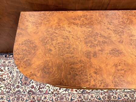 Klassiek-Oud-Antiek-Italiaans-Wortelnotenhout-Kantoorkast-Dressoir