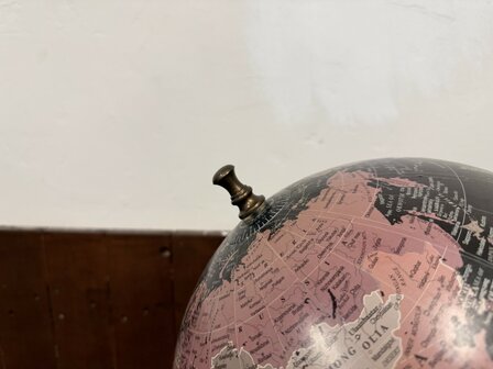 Klassiek-Engels-Antiek-Oud-Chesterfield-Globe-Wereldbol-Tafelmodel-2