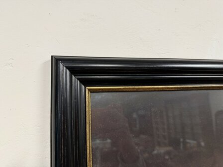 Klassiek-Engels-Antiek-Oud-Chesterfield-Prent-Hond-Labrador-2