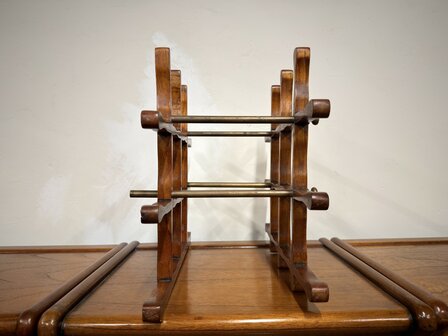 Klassiek-Engels-Antiek-Oud-Chesterfield-Originele-Globe-Wernicke-Wijnrek-in-Boekenkast-3