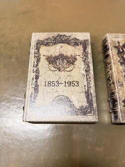 Antiek-klassiek-engels-opberg-boek-opbergdoos-faux-book-L-1