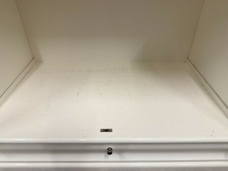 Klassiek-Engels-Antiek-Oud-Originele-Globe-Wernicke-Boekenkast-Wit