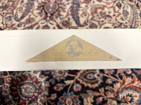 Klassiek-Engels-Antiek-Oud-Originele-Globe-Wernicke-Boekenkast-Wit