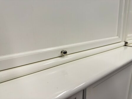 Klassiek-Engels-Antiek-Oud-Originele-Globe-Wernicke-Dressoir-Boekenkast-Wit