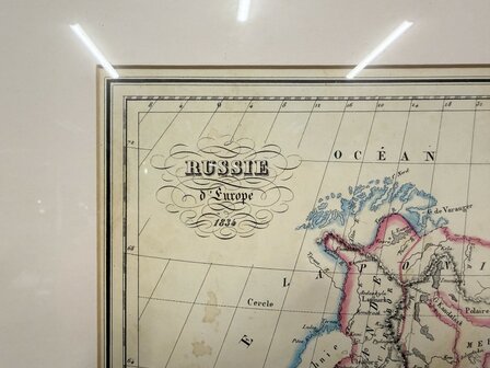 Klassiek-Oud-Antiek-Russische-Landkaat-Prent-1834-4