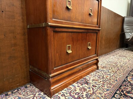 Klassiek-Antiek-Oud-Engels-Chesterfield-Originele-Globe-Wernicke-Boekenkast-Ladekast-Kantoorkast-4