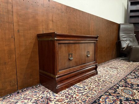 Klassiek-Antiek-Oud-Engels-Chesterfield-Originele-Globe-Wernicke-Boekenkast-Ladekast-Kantoorkast