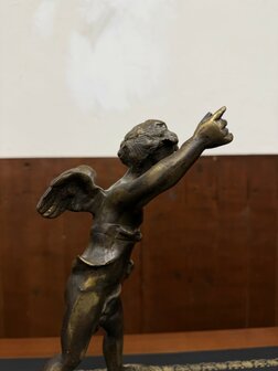 Antiek-Brons-beeld-Putti-Engel-7