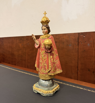 Antiek-houten-polychroom-geschilderd-beeld-Jezus-kindje-van-wenen-2