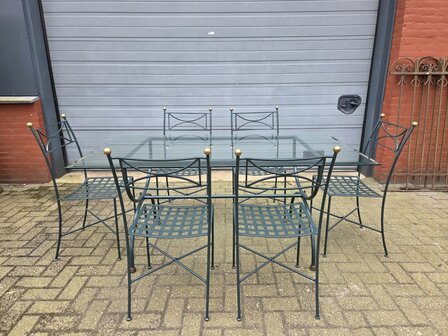 Smeedijzeren-tuinset-bistroset-tuintafel-met-stoelen-Buintentafel