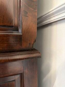 Klassiek-Engels-Oud-Antiek-Vintage-Chesterfield-Mahonie-Boekenkast-Kast