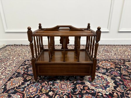Klassiek-Engels-Antiek-Oud-Vintage-Lectuurbak-Lektuurbak-3