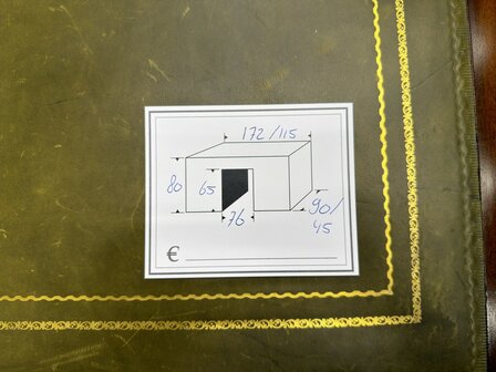 Klassiek-Antiek-Engels-Oud-Chesterfield-Originele-Globe-Wernicke-Bureau-Hoekbureau-Desk-Mahoniehout-Groen-Leder