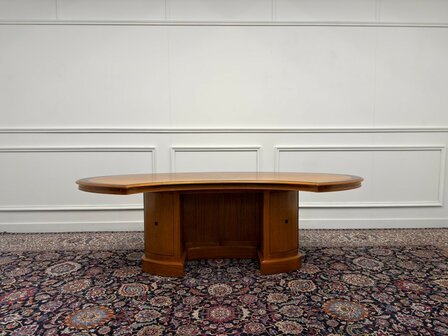 Klassiek-Antiek-Engels-Oud-Chesterfield-Art-Deco-Originele-Globe-Wernicke-Bureau-Desk-met-Bureaustoel-en-Bureaulegger