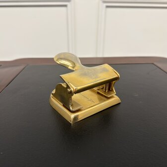 Vintage-El-Casco-Perforator-verguld