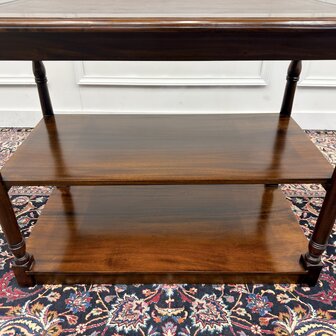 Klassiek-Engels-Antiek-Oud-Vintage-Chesterfield-Sidetable-Side-Table-Bijzettafel-4