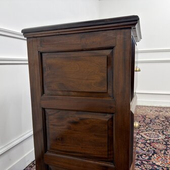 Klassiek-Engels-Antiek-Oud-Vintage-Chesterfield-Dressoir-Kantoorkast-Ladekast-Archiefkast-4