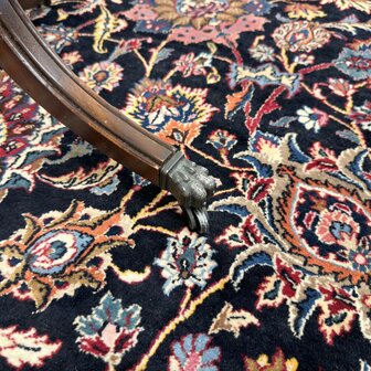 Klassiek-Oud-Antiek-Engels-Chesterfield-Vintage-Sidetable-Side-Table-Drumtafel-Bijzettafel