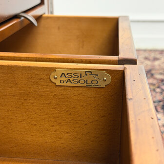 Klassiek-Antiek-Oud-Vintage-Chesterfield-Italiaans-Assi-D'assolo-Ladekast-Archiefkast-Kantoorkast