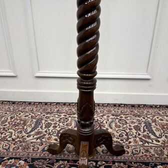 Klassiek-Engels-Antiek-Oud-Vintage-Chesterfield-Kapstok-8